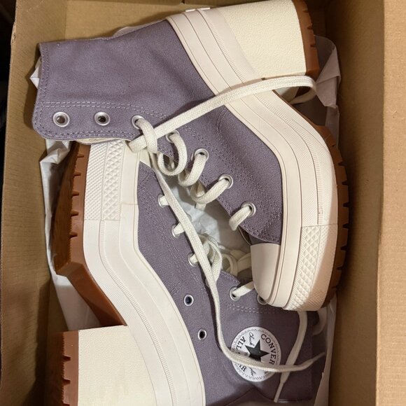 Converse Mauve Chuck 70 De Luxe Heel Women's Size 6 - Picture 1 of 3